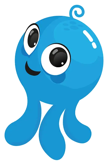 The Big Squids mascot